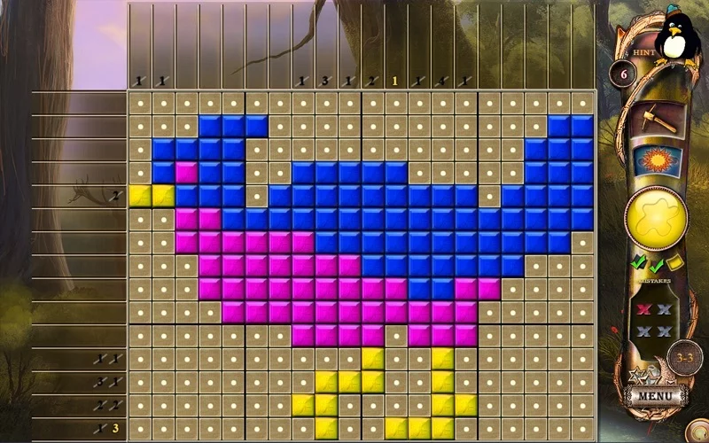 Изображение игры: Fantasy Mosaics 9: Portal in the Woods