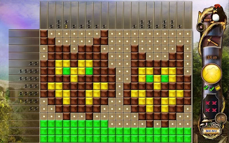 Изображение игры: Fantasy Mosaics 5