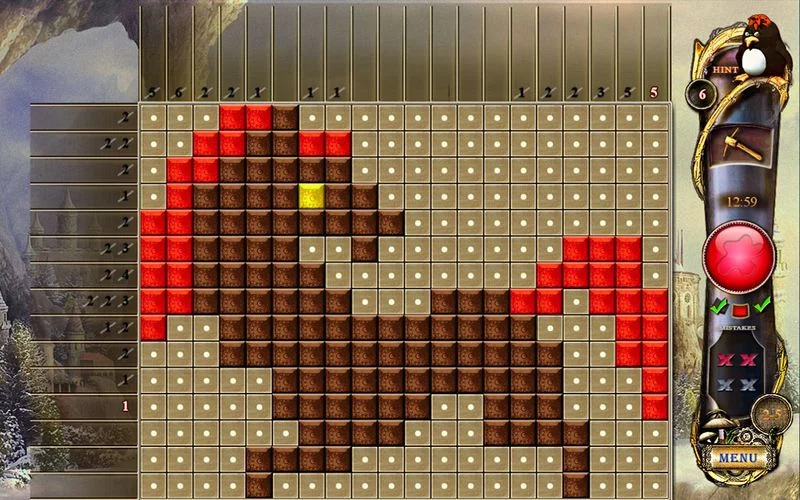 Изображение игры: Fantasy Mosaics 5