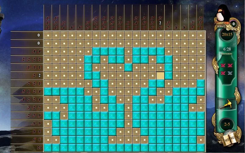 Изображение игры: Fantasy Mosaics 3