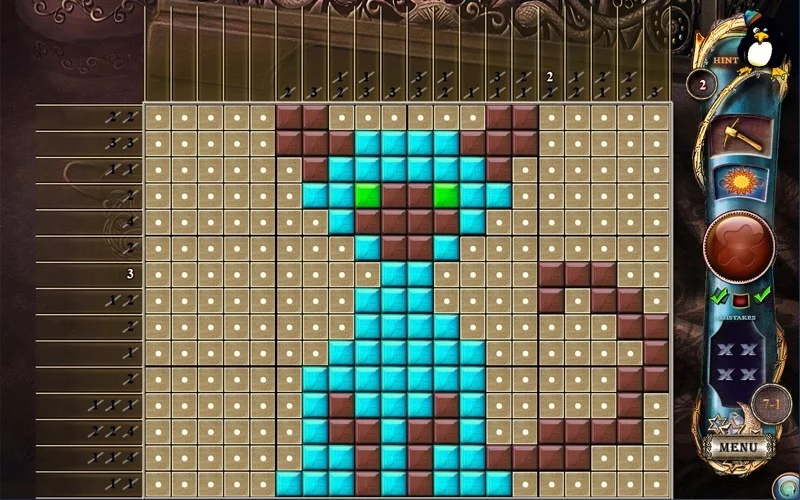 Изображение игры: Fantasy Mosaics 7: Our Home