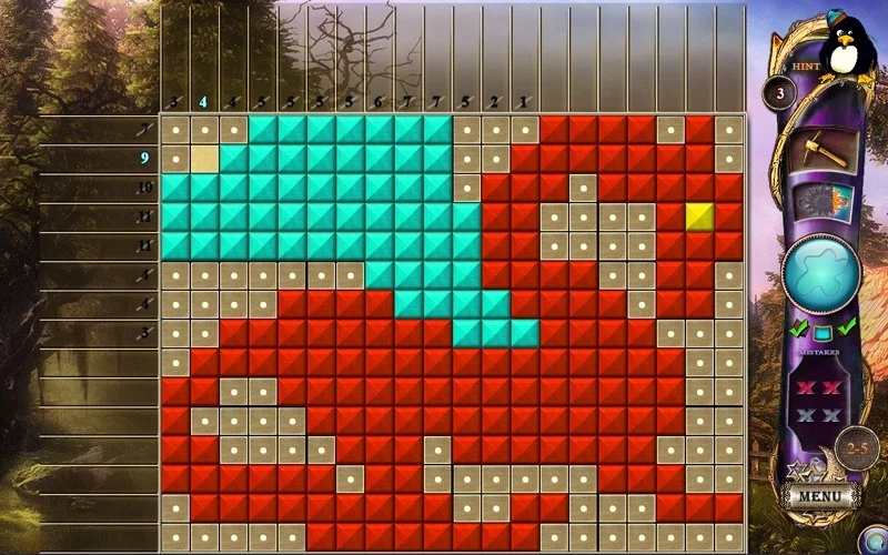 Изображение игры: Fantasy Mosaics 8: New Adventure