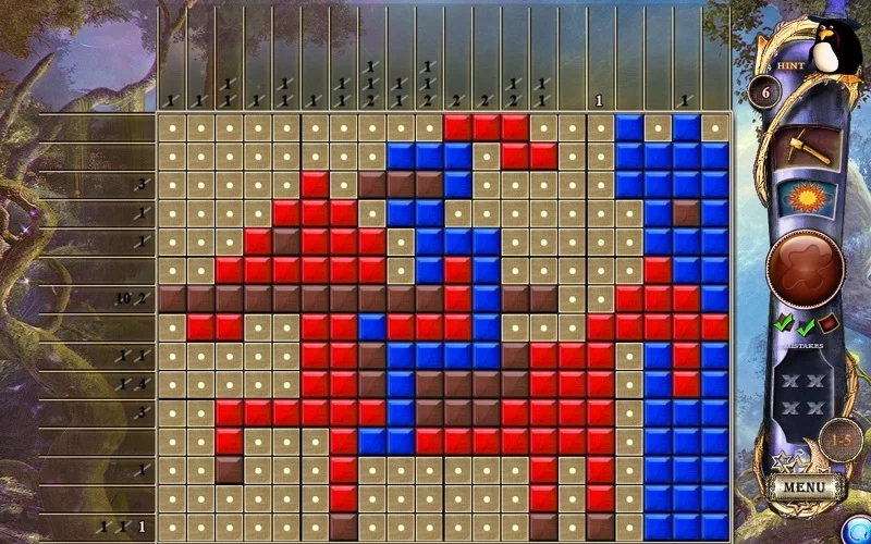 Изображение игры: Fantasy Mosaics 12: Parallel Universes