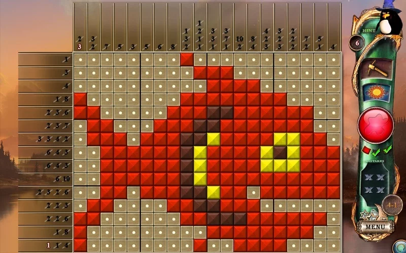 Изображение игры: Fantasy Mosaics 10: Time Travel