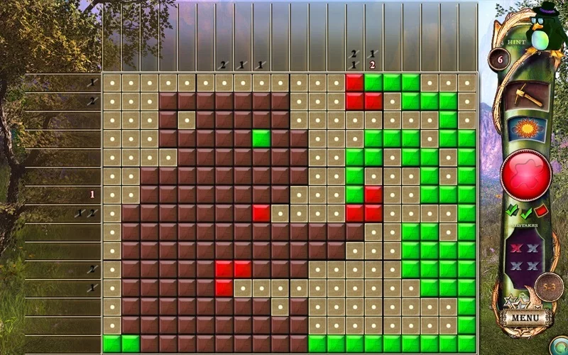 Изображение игры: Fantasy Mosaics 13: Unexpected Visitor