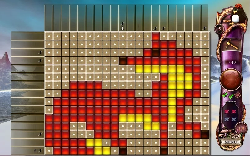 Изображение игры: Fantasy Mosaics 4 - Art of Color