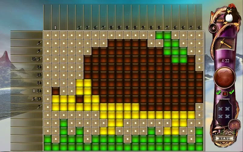 Изображение игры: Fantasy Mosaics 4 - Art of Color