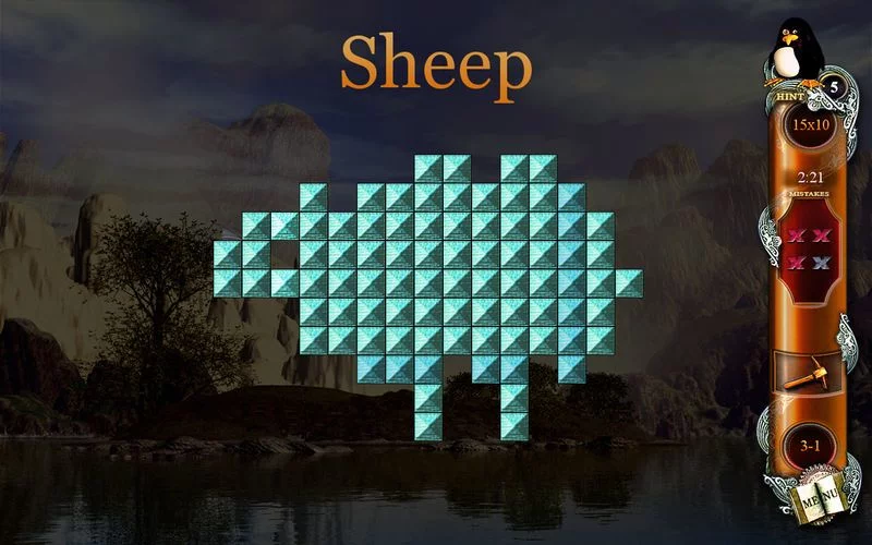 Изображение игры: Fantasy Mosaics 2
