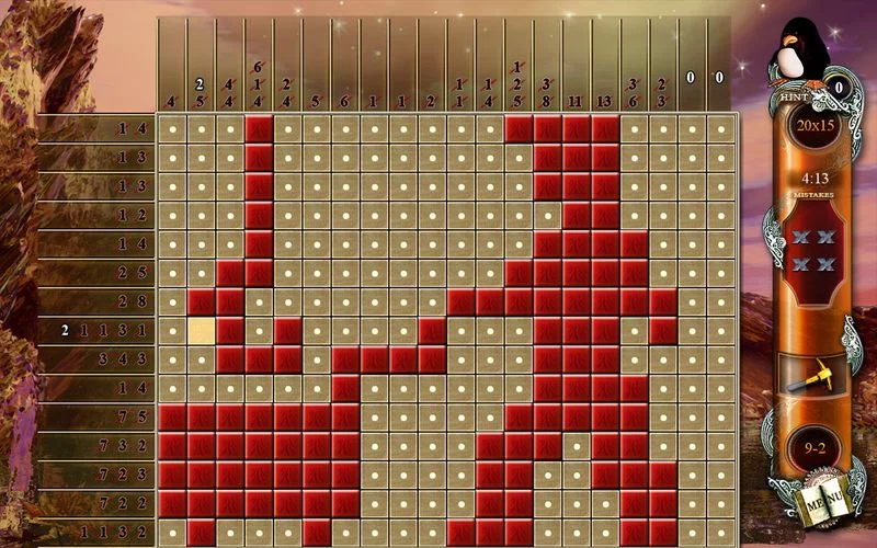 Изображение игры: Fantasy Mosaics 2