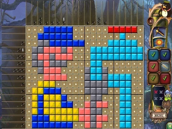 Изображение игры: Fantasy Mosaics 18