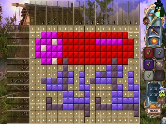 Изображение игры: Fantasy Mosaics 25