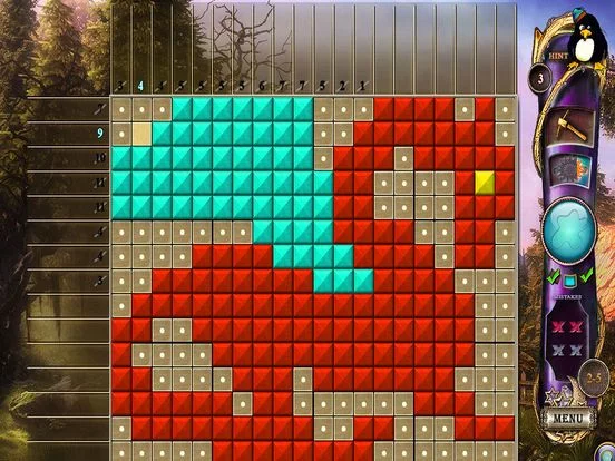 Изображение игры: Fantasy Mosaics 8