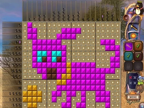 Изображение игры: Fantasy Mosaics 20