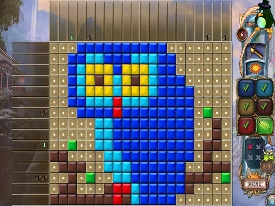 Изображение игры: Fantasy Mosaics 25