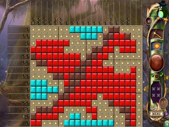 Изображение игры: Fantasy Mosaics 13