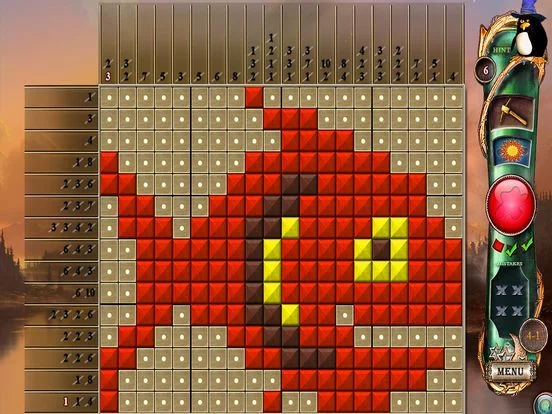Изображение игры: Fantasy Mosaics 10