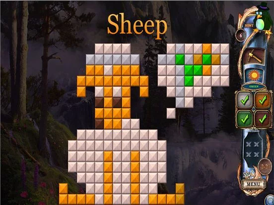 Изображение игры: Fantasy Mosaics 15
