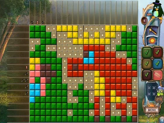 Изображение игры: Fantasy Mosaics 25