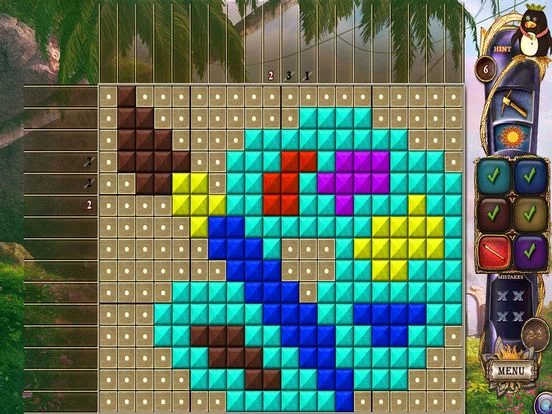 Изображение игры: Fantasy Mosaics 17
