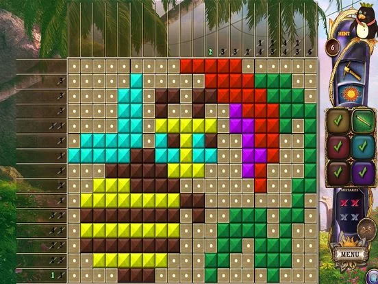 Изображение игры: Fantasy Mosaics 17