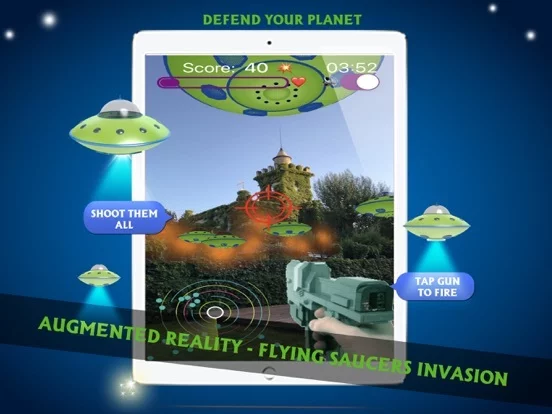 Изображение игры: AR Invaders Attack