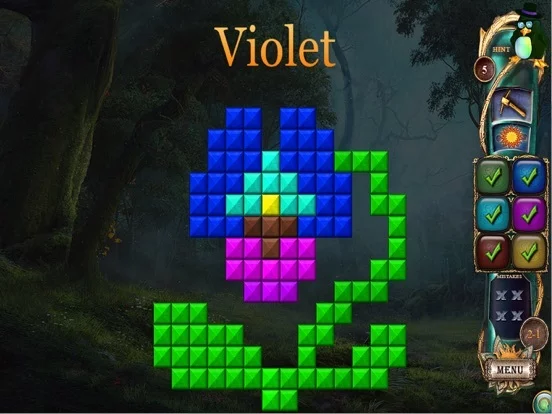 Изображение игры: Fantasy Mosaics 16
