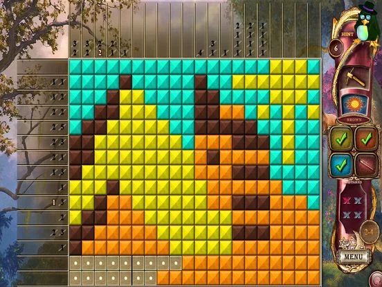 Изображение игры: Fantasy Mosaics 14