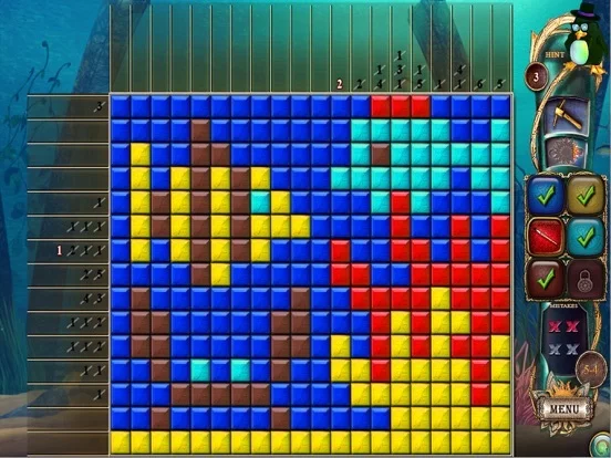 Изображение игры: Fantasy Mosaics 16