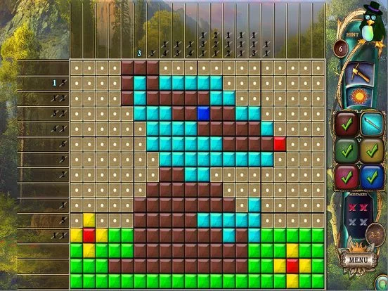 Изображение игры: Fantasy Mosaics 16
