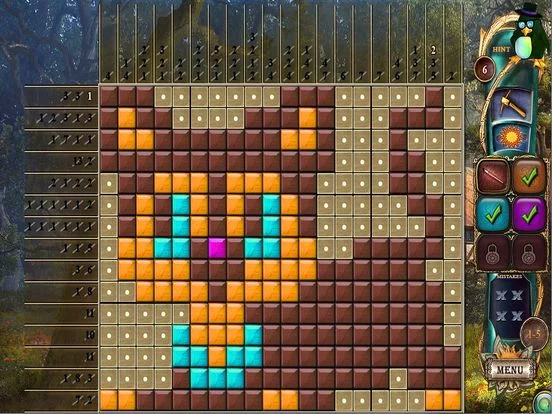 Изображение игры: Fantasy Mosaics 16
