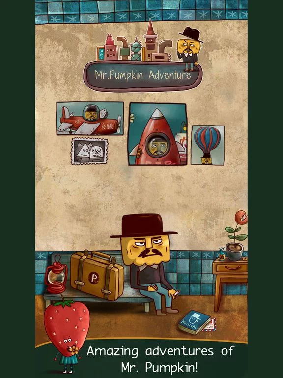 Изображение игры: Mr. Pumpkin Adventure HD