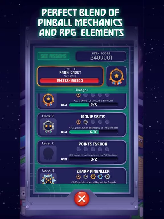 Изображение игры: Pinball Cadet
