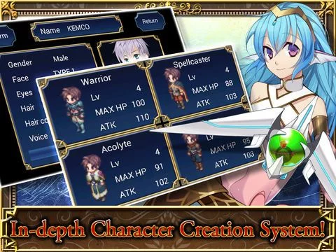 Изображение игры: RPG Legend of Ixtona