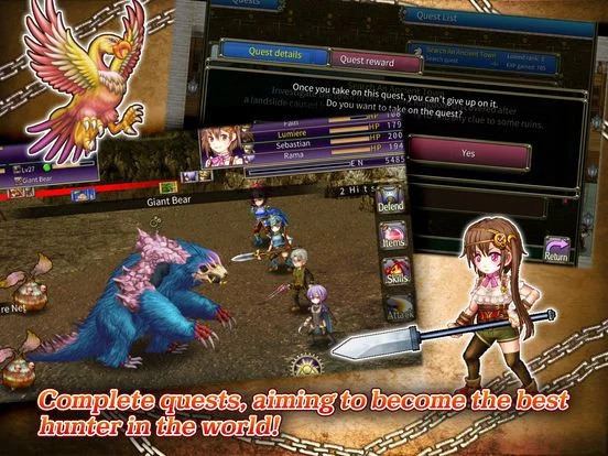 Изображение игры: RPG Onigo Hunter