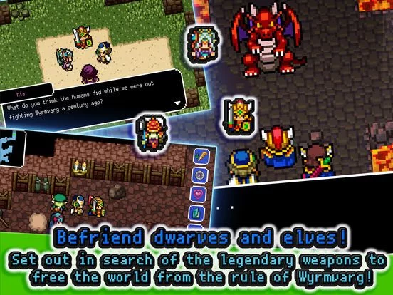 Изображение игры: RPG Dragon Sinker