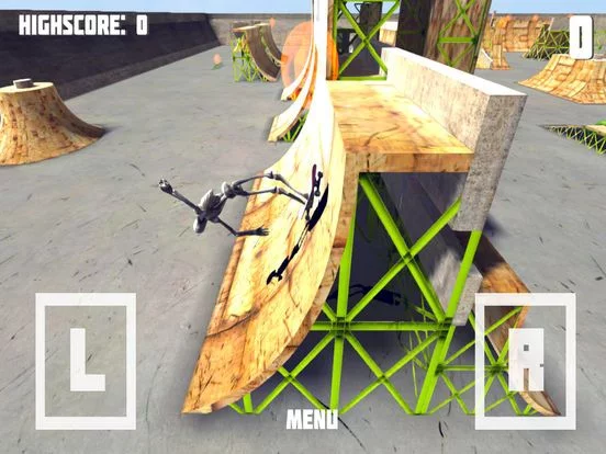 Изображение игры: Skeleton Skate Pro - Wacky Skateboard Game!
