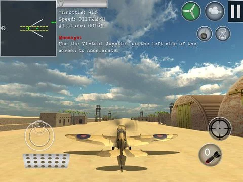 Изображение игры: World of Battle Birds: Warplanes Flight Simulator 16 Free