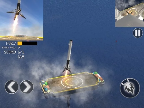 Изображение игры: Space Rocket - First Stage Landing Simulator