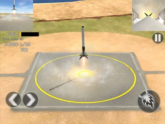 Изображение игры: Space Rocket - First Stage Landing Simulator