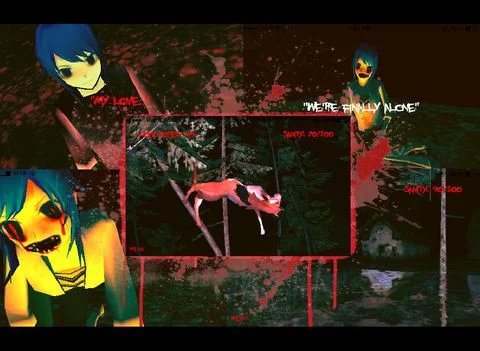 Изображение игры: The Forest (Jumpscare) FREE - a truly scary and horrifying indie survival horror game