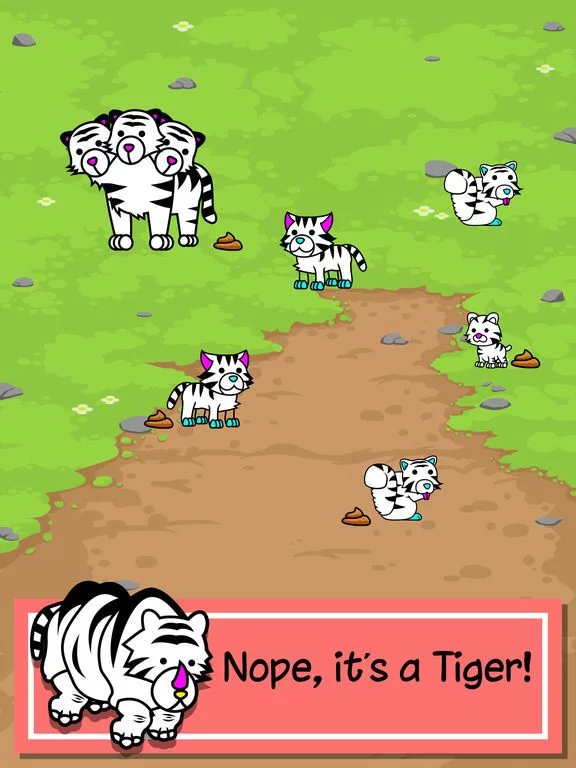 Изображение игры: Tiger Evolution - Idle Wild Creature Clicker Games