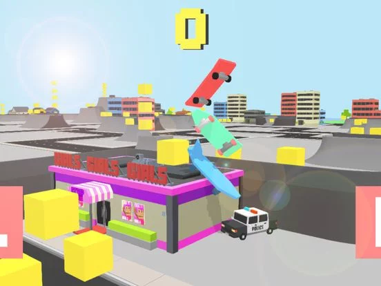 Изображение игры: Mini Skate City - free skateboard x board game