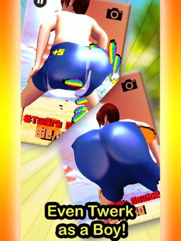 Изображение игры: Tappy Twerk 3D- FREE Twerking Simulator
