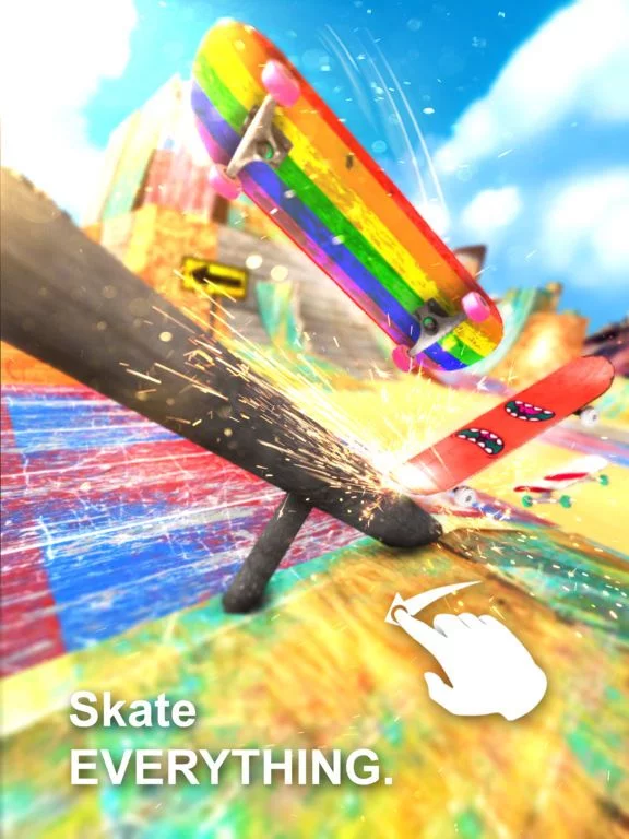 Изображение игры: Skate World 3D - HD Free Skateboard Simulator Game