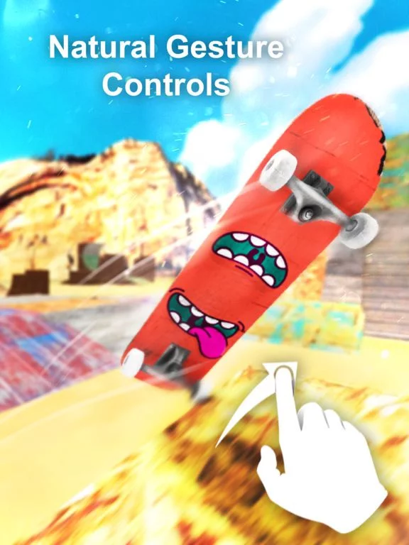 Изображение игры: Epic Skate 3D -Free HD Skateboard Game
