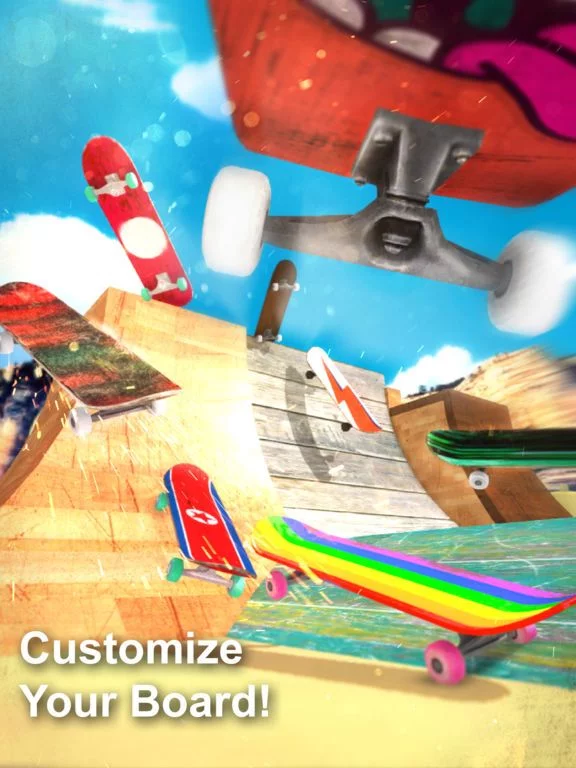 Изображение игры: Epic Skate 3D -Free HD Skateboard Game