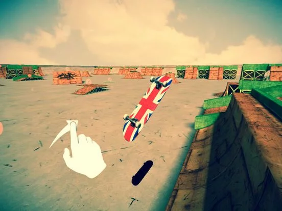 Изображение игры: Skate City 3D - Free Skateboard Park Touch Game
