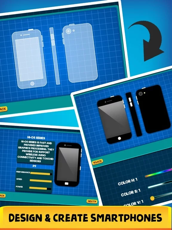 Изображение игры: Idle Smartphone Tycoon Mobile