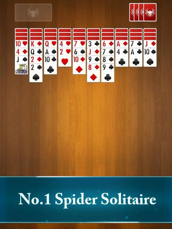Изображение игры: Spider Solitaire․