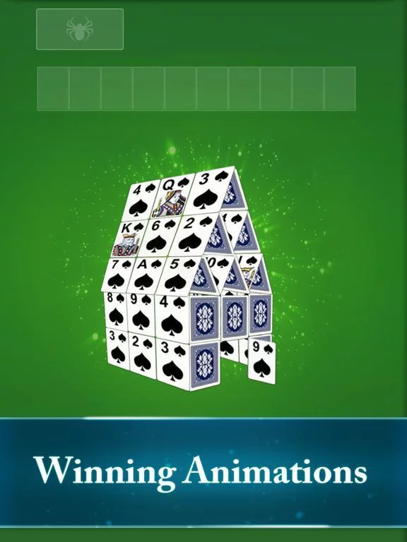 Изображение игры: Spider Solitaire․